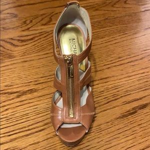 Michael Kors Berkley Platform Zipper Heel